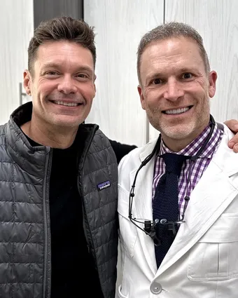 Dr. Marashi with celebrity client