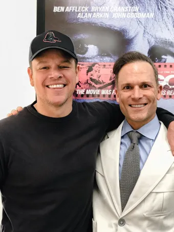 Dr. Marashi with celebrity client